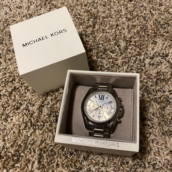 NEW Michael Kors Silver Watch